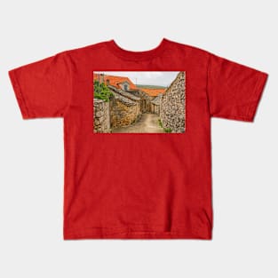 Loziscz Village in Brac, Croatia Kids T-Shirt